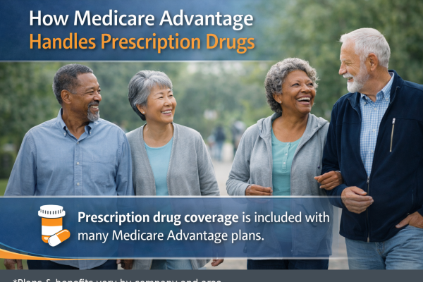 Medicare advantage plans and part d